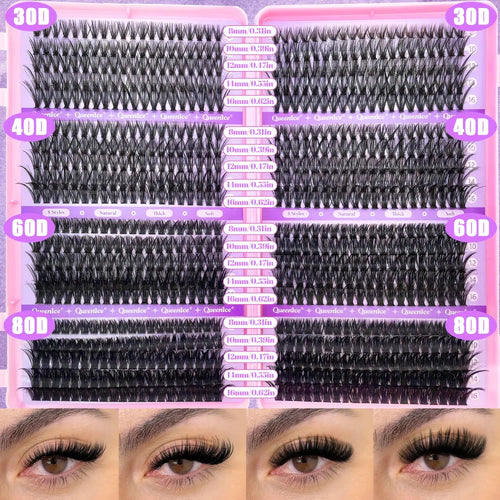 DIY Cluster Lash Extension Kit
